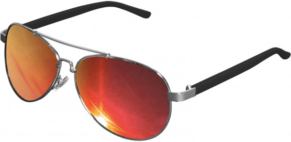 MSTRDS Sonnenbrille Sunglasses Mumbo Mirror Silver/Red