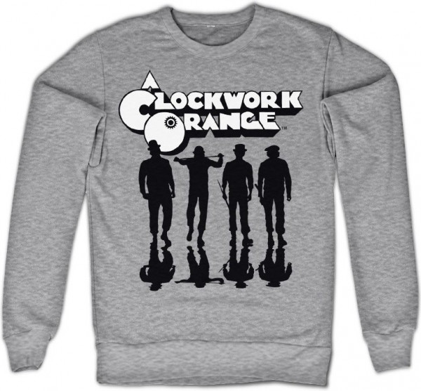 Clockwork Orange Shadows Sweatshirt Heather-Grey