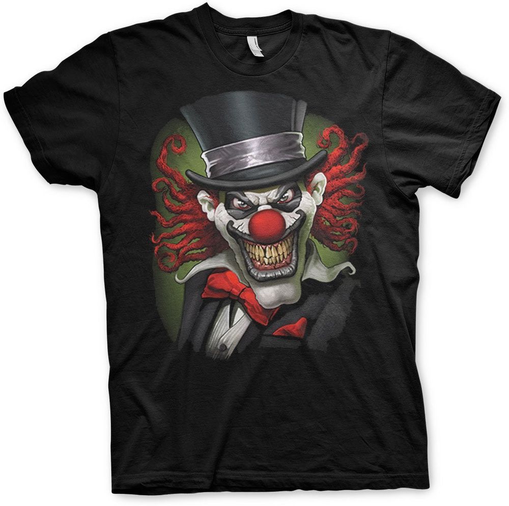 Tokigt Crazy Clown T-Shirt AB-1-19402-L95 - Herren / Unisex
