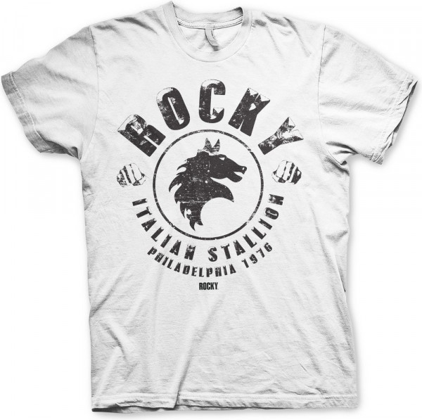 Rocky Italian Stallion T-Shirt White