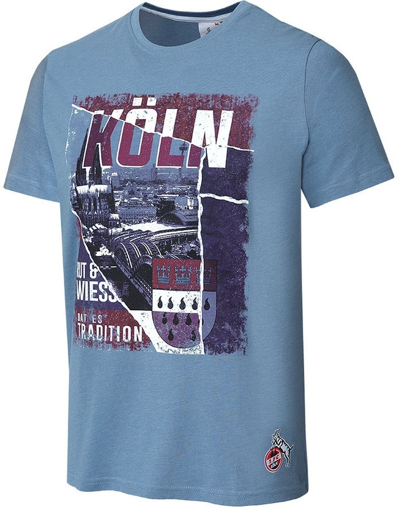 1. FC Köln T-Shirt Bolzengasse 2011033 - Herren / Unisex