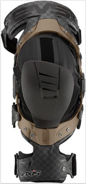 EVS Protektor Axis Pro Knee Brace Pair Black/Copper