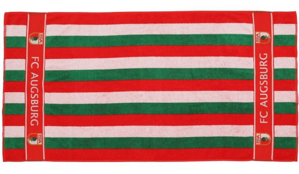 FC Augsburg Handtuch Blockstreifen 100X50cm 4023391
