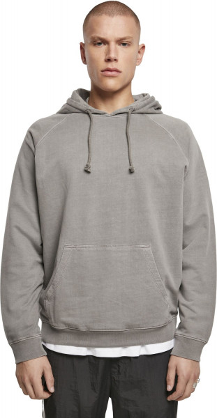 Urban Classics Sweatshirt Overdyed Hoody Asphalt