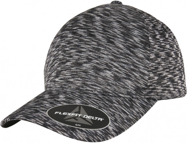 Flexfit Cap DELTA UNIPANEL CAP Melange Black