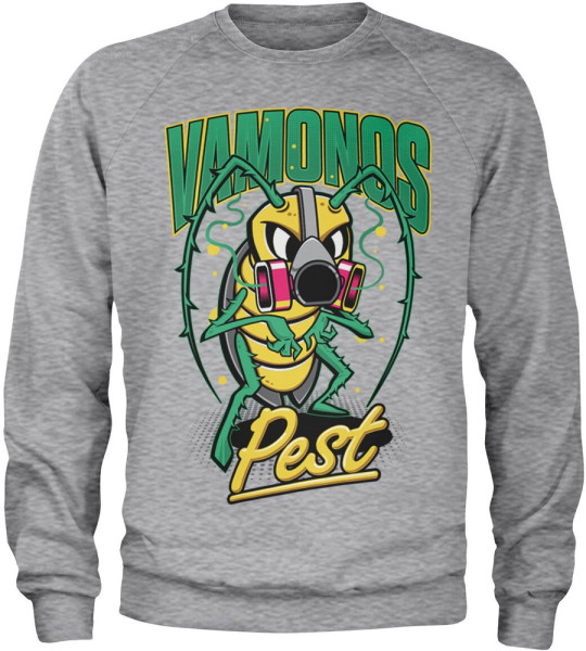 Breaking Bad Vamanos Pest Bug Sweatshirt Heather-Grey