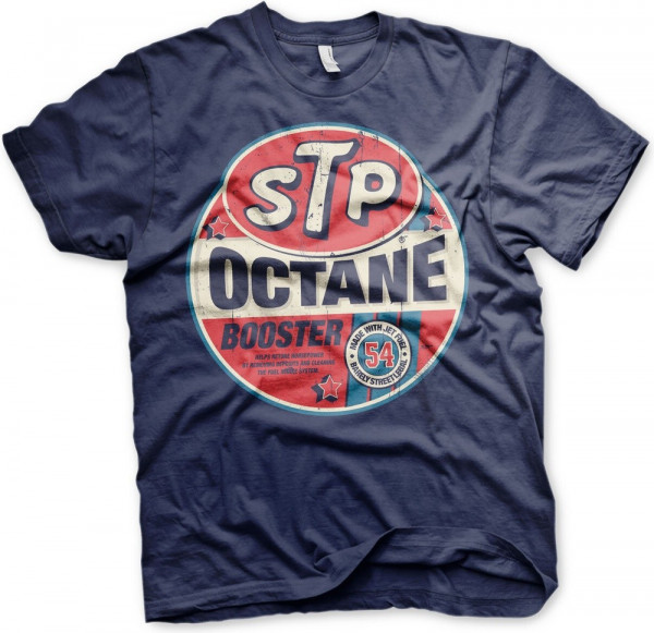 STP Octane Booster T-Shirt Navy
