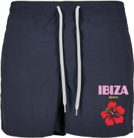 Mister Tee Badeshorts Ibiza Beach Swimshorts Navy