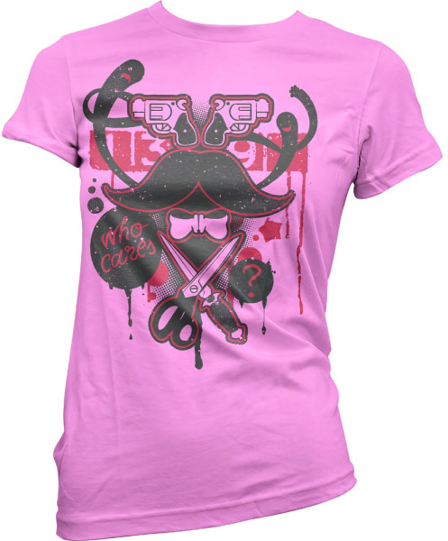 Hybris Damen Who Cares Girly T-Shirt SH-5-15425-H26-9