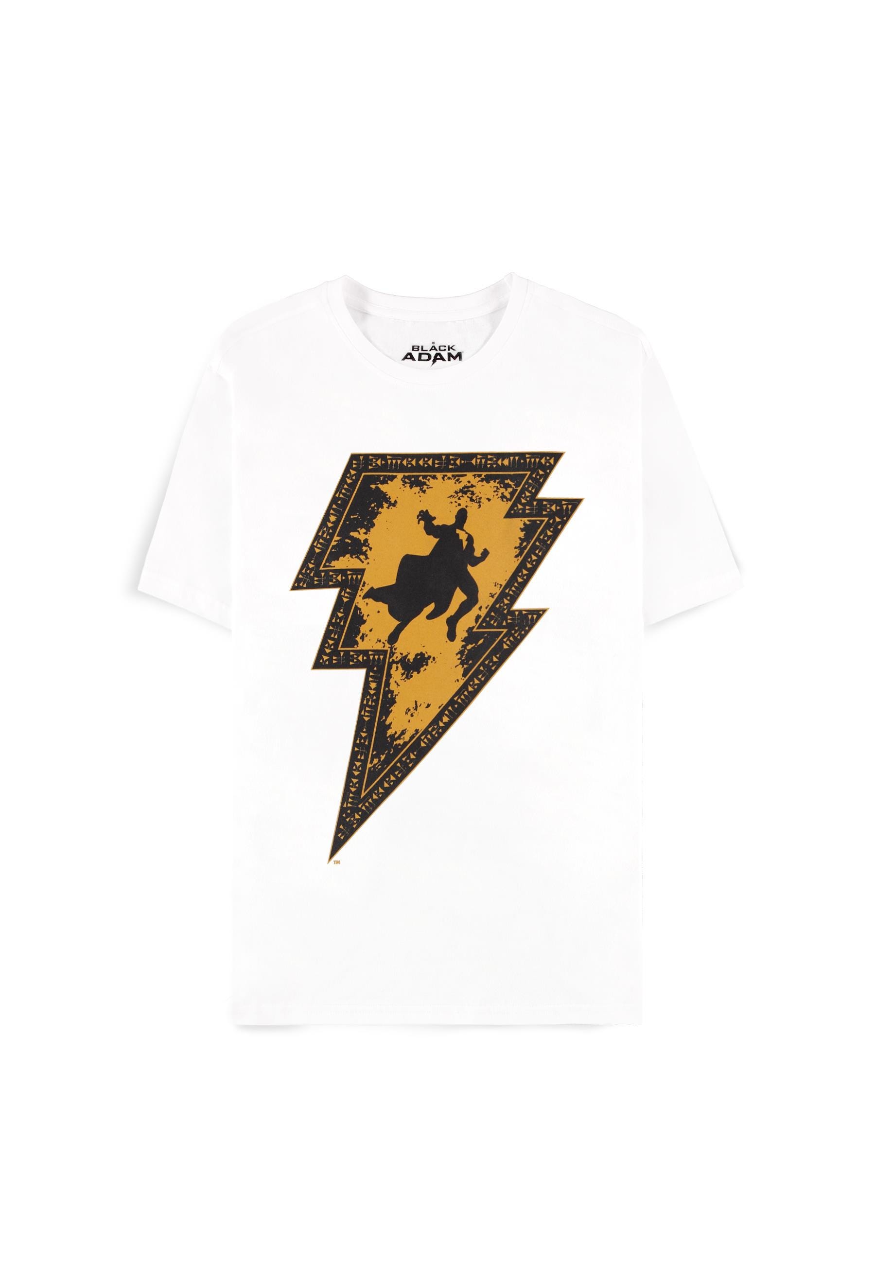 Schwarz Adam - Men's Short Sleeved T-Shirt Weiß - Herren / Unisex