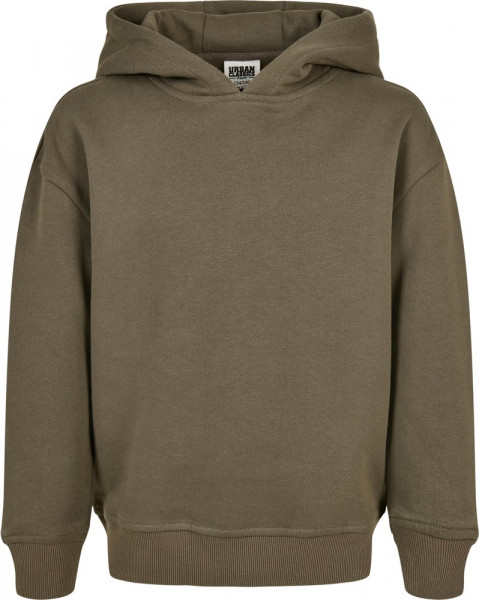 Urban Classics Mädchen Girls Organic Hoody Olive