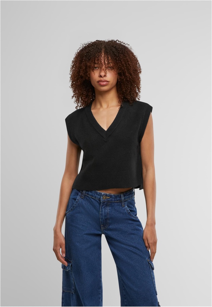 Urban Classics Damen Ladies Soft Knit Pullunder TB7460 - Damen