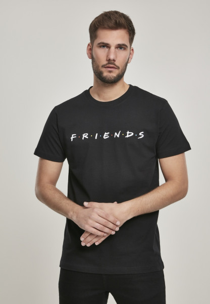 Merchcode T-Shirt Friends Logo Tee Black