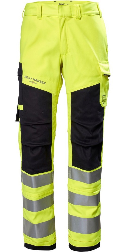 Helly Hansen Arbeitshose Fyre Work Pant Cl 2 GelbEbony-C58 - Herren / Unisex
