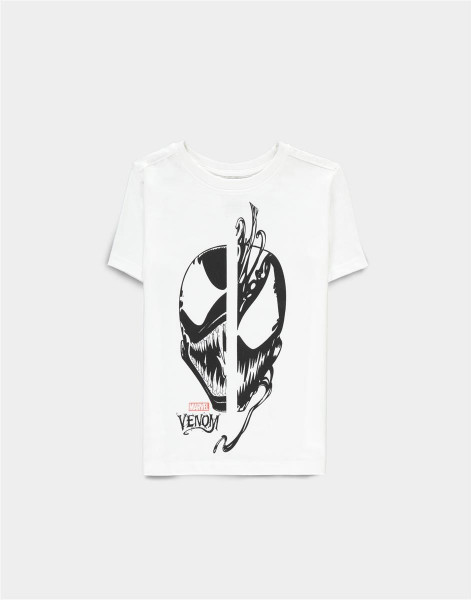 Marvel - Venom Boys Short Sleeved T-shirt White