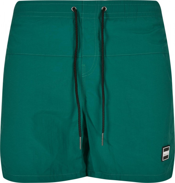 Urban Classics Block Swim Shorts Green