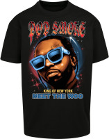 Mister Tee T-Shirt Pop Smoke Meet The Woo Oversize Tee Black