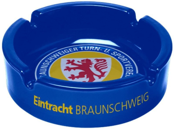 Eintracht Braunschweig Aschenbecher Fussball Gelb