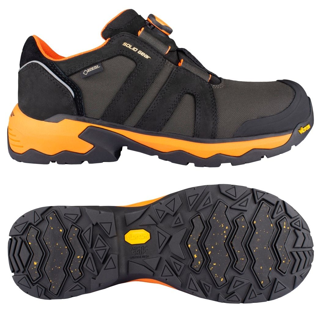 Solid Gear Tigris AG Low GTX, EN 20345 S3, SRC, WR Schwarz - Herren / Unisex