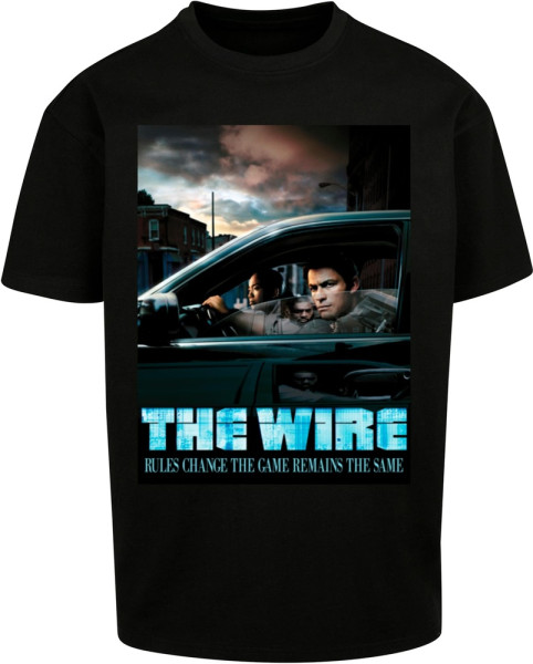 Merchcode T-Shirt The Wire Poster Heavy Oversize Tee MC1046