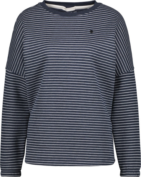 Alife & Kickin Damen DeniseAK Z Sweat Marine Melange