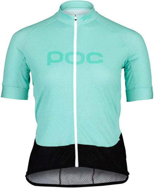 Poc Damen Trikot Damen-Radtrikot W's Essential Road Logo Jersey Fluorite Green 92833