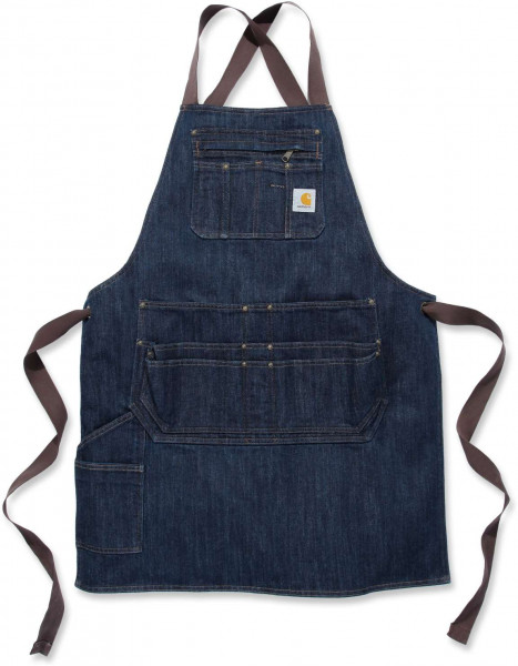 Carhartt Accessoires Denim Apron Dark Blue Ridge