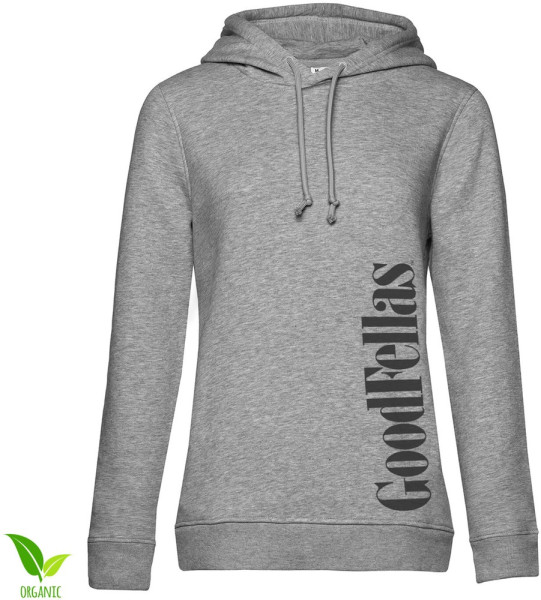 Goodfellas Vertical Logo Girls Hoodie Damen Heather-Grey