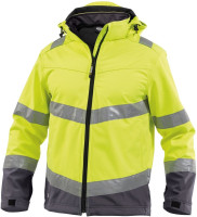 Dassy Warnschutz Softshell-Jacke Malaga PES74 Neongelb/Zementgrau Dassy Warnschutz Softshell-Jacke Malaga PES74 Neongelb/Zementgrau