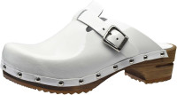 Sanita Damen Clogs Wood-Krisla Open 478005