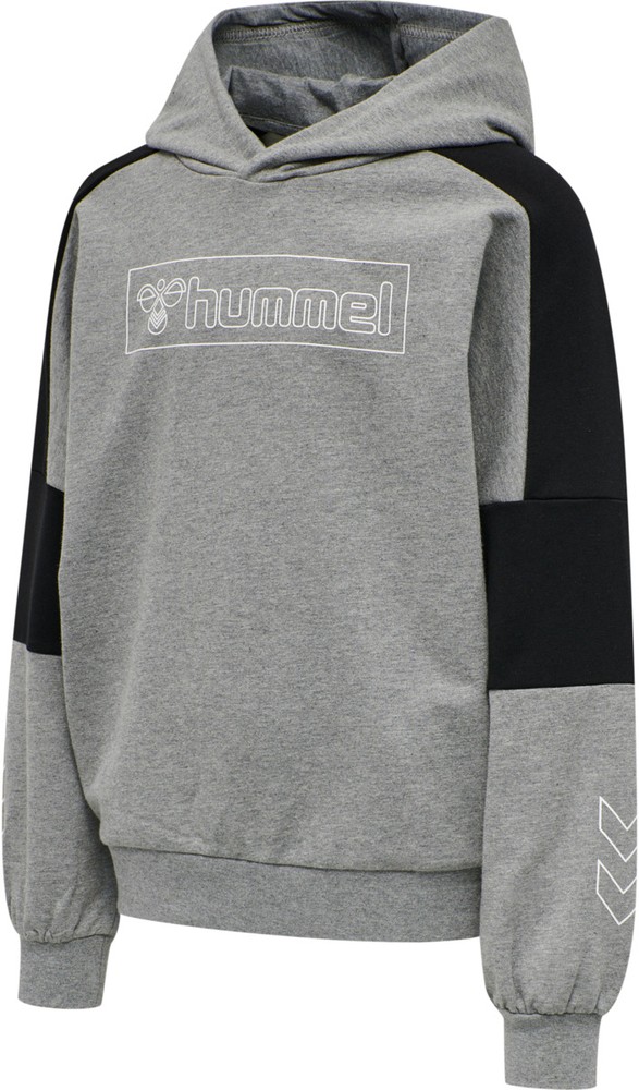 Hummel Kinder Boxline Hoodie Medium Melange - Herren / Unisex