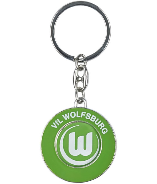 VfL Wolfsburg Schlüsselanhänger Einkaufswagenchip Fussball Grün