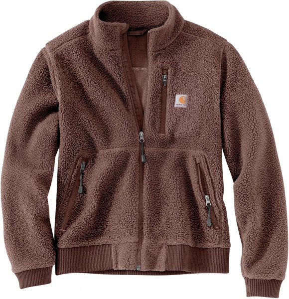 Carhartt Damen Jacke Fleece Jacket Nutmeg Heather