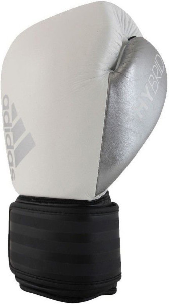 adidas Hybrid-200 (Kick)Boxhandschuhe Weiß/Schwarz/Silber
