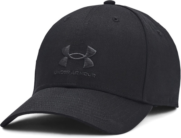 Under Armour Cap Mens Branded Lockup Adj Black-(US OSFM)