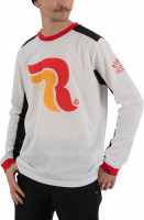 Riding Culture by Rokker Sweatshirt Logo Mesh Jersey White