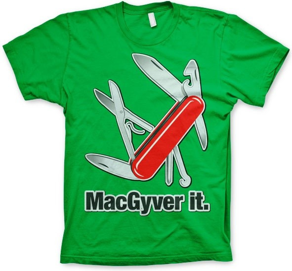 MacGyver It T-Shirt Green