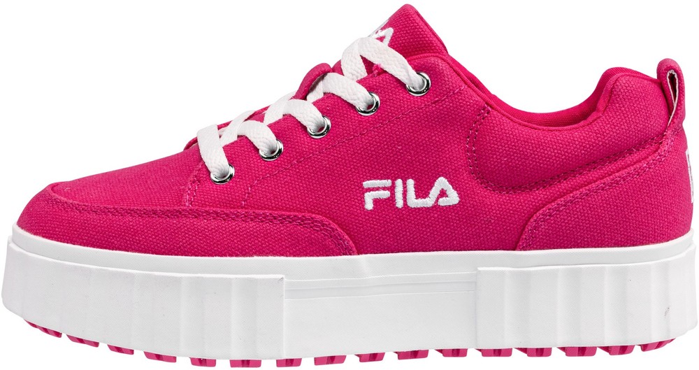 Fila Damen Tennis Sneaker Sandblast C Women Pink Peacock Shoes Women Lifestyle kustom kult