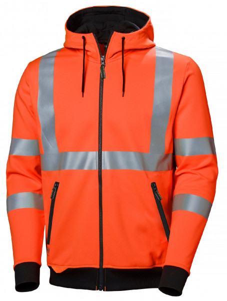 Helly Hansen Hoodie / Sweatshirt 79094 Addvis Zip Hoodie 260 Orange