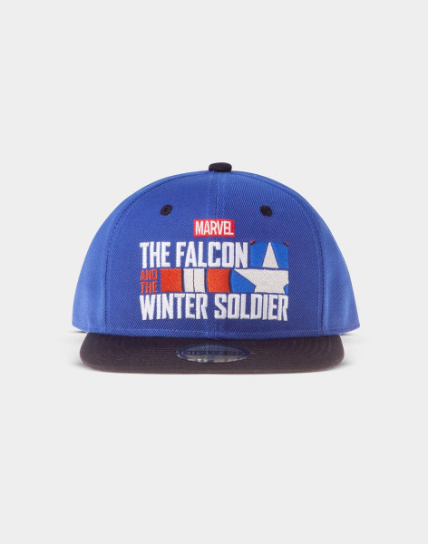 Marvel - Winter Soldier - Logo Snapback Blue