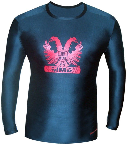 TUF Wear MMA T-shirt Compression Long Sleeve T276