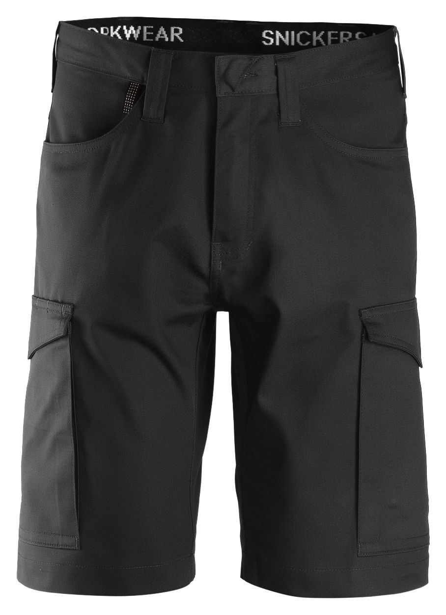 Snickers Service 37.5 Arbeitsshorts, EN 14404, 388 Schwarz - Herren / Unisex