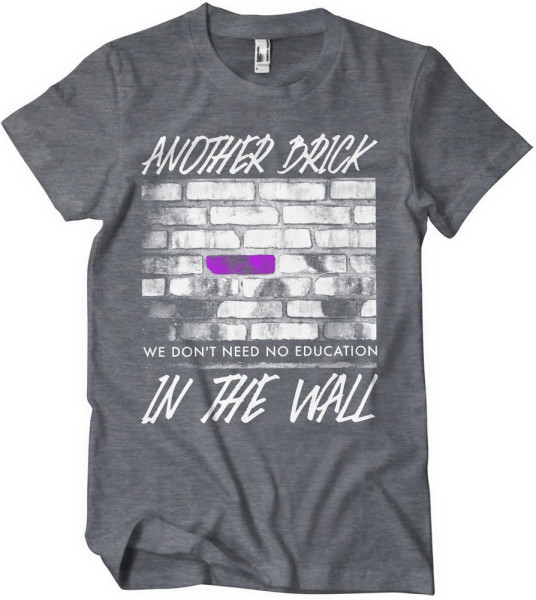 Another Brick In The Wall T-Shirt Dark-Heather