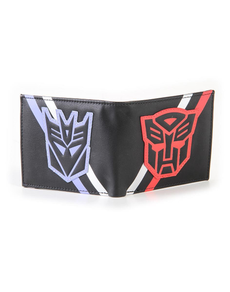 Transformers Bifold Wallet Black