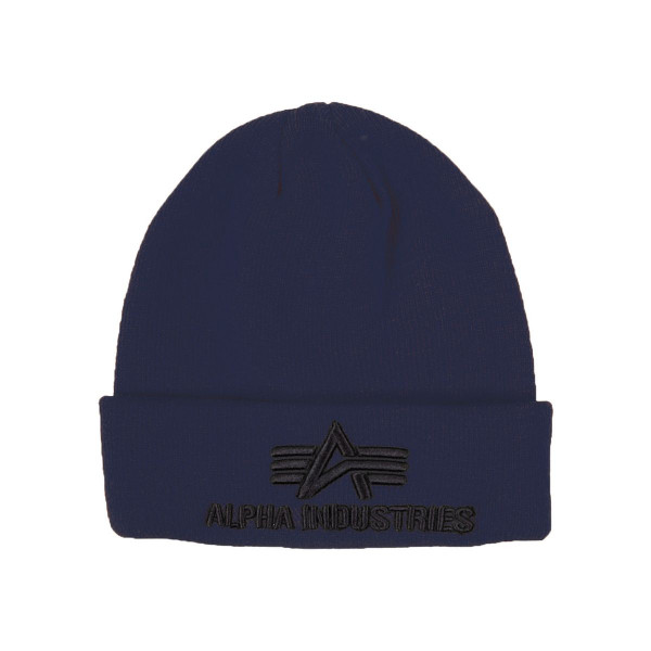 Alpha Industries 3D Beanie Mützen Rep.Blue