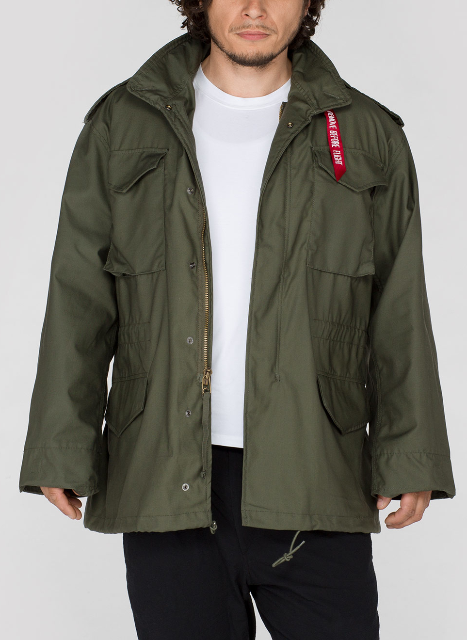 Alpha Industries M 65 Jacke M65 Olive Jackets Men Lifestyle kustom kult