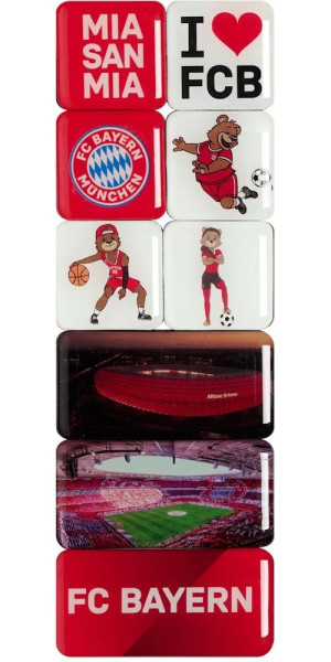 FC Bayern München Kinder Magnet 9er-Set 32662