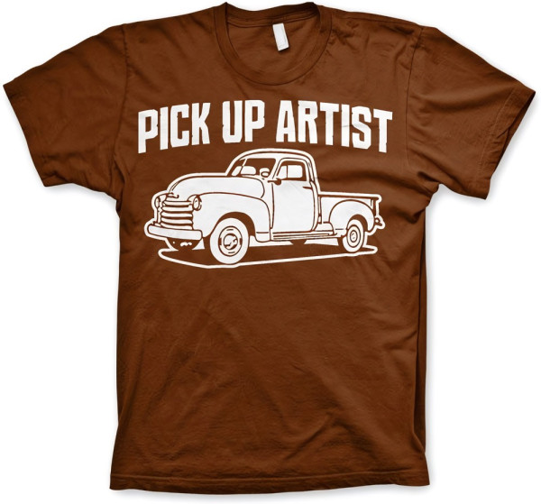 Hybris Pick Up Artist T-Shirt Brown