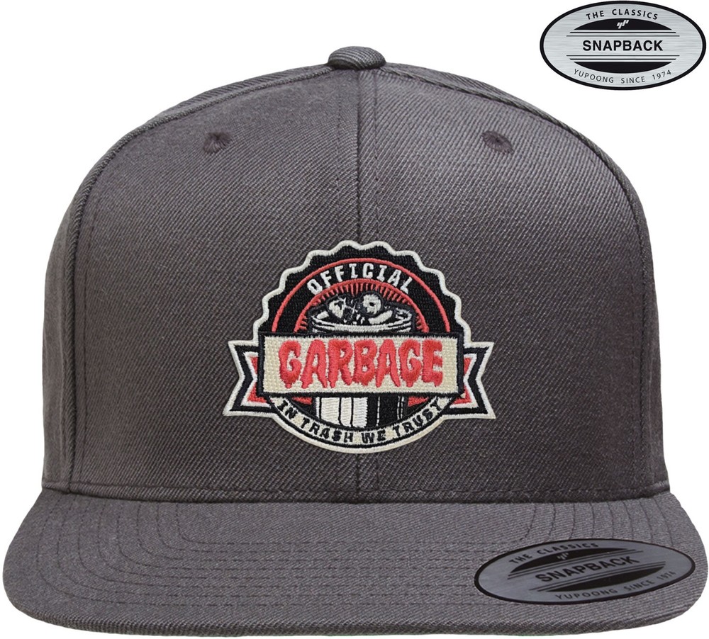 Garbage Pail Kids Official Garbage Premium Snapback Cap Dark-Grau - Herren / Unisex
