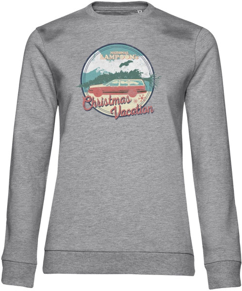 Lampoon's Christmas Damen Pullover Vintage Patch Girly Sweatshirt WB-53-LCV016